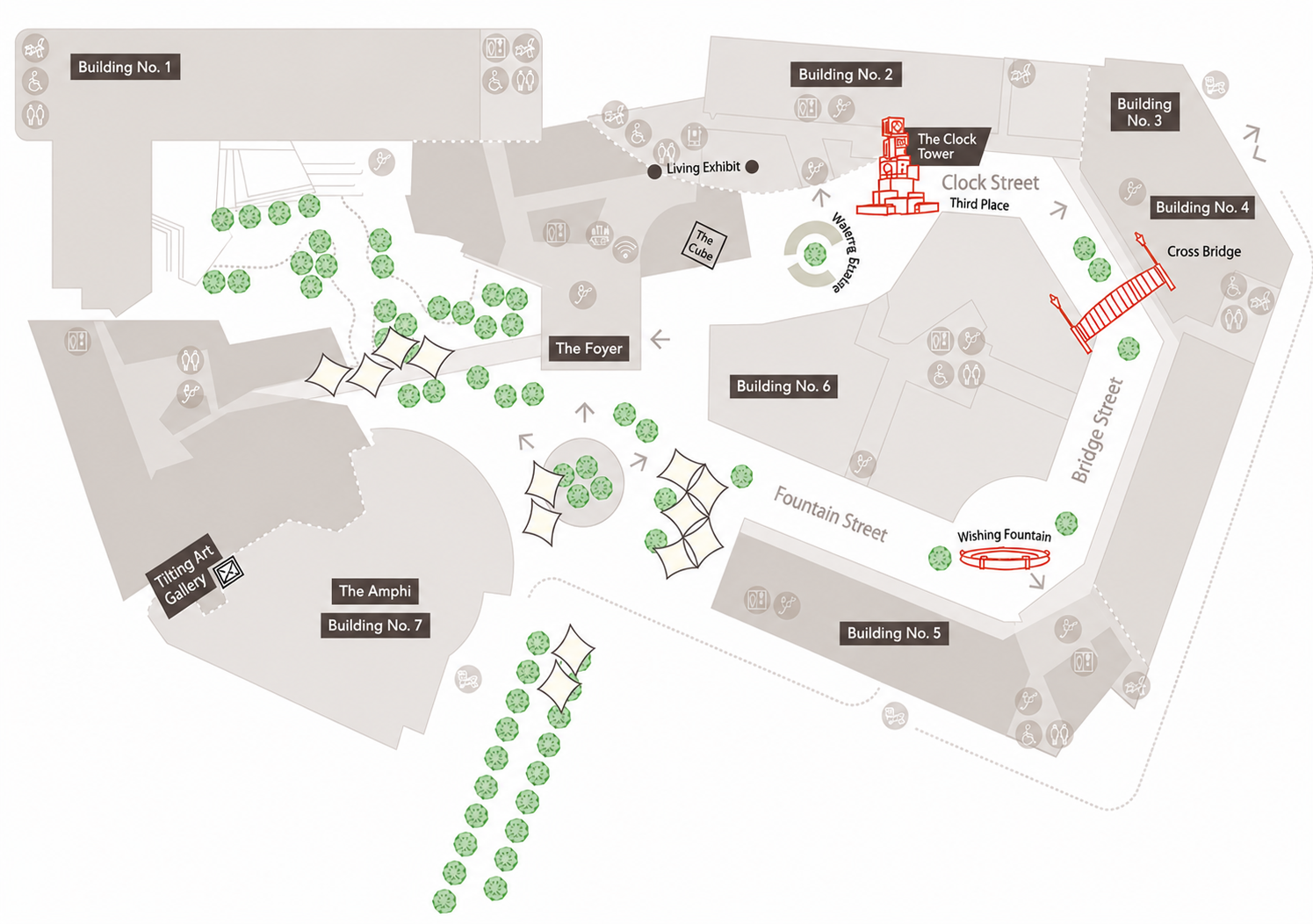 Creaticity Mall Map